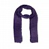Plain stole in crinkled cotton fabric - Dark purple